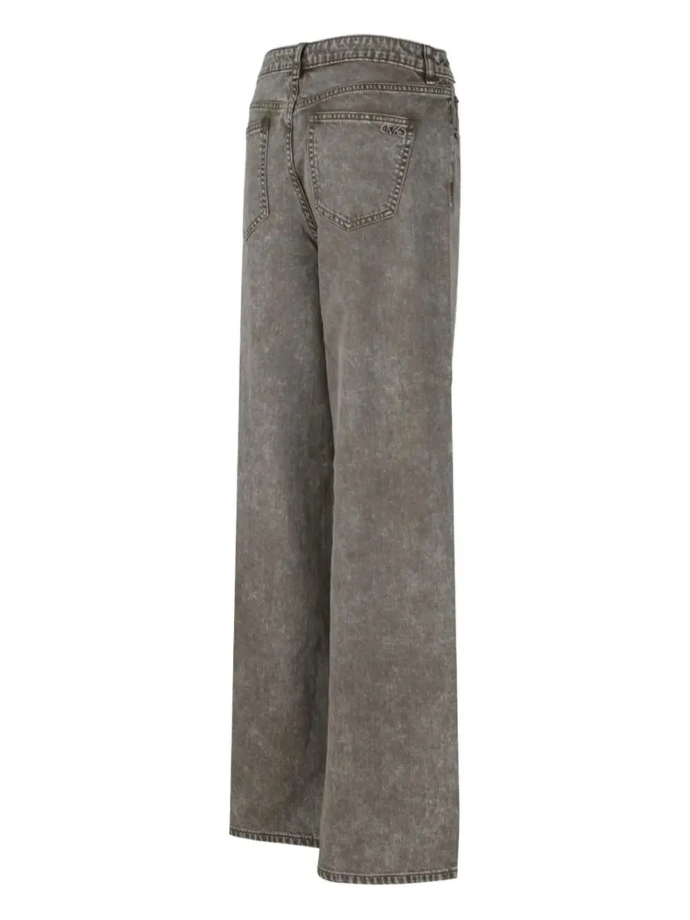 Michael Michael Kors Garment-Dyed Wide Leg Jeans