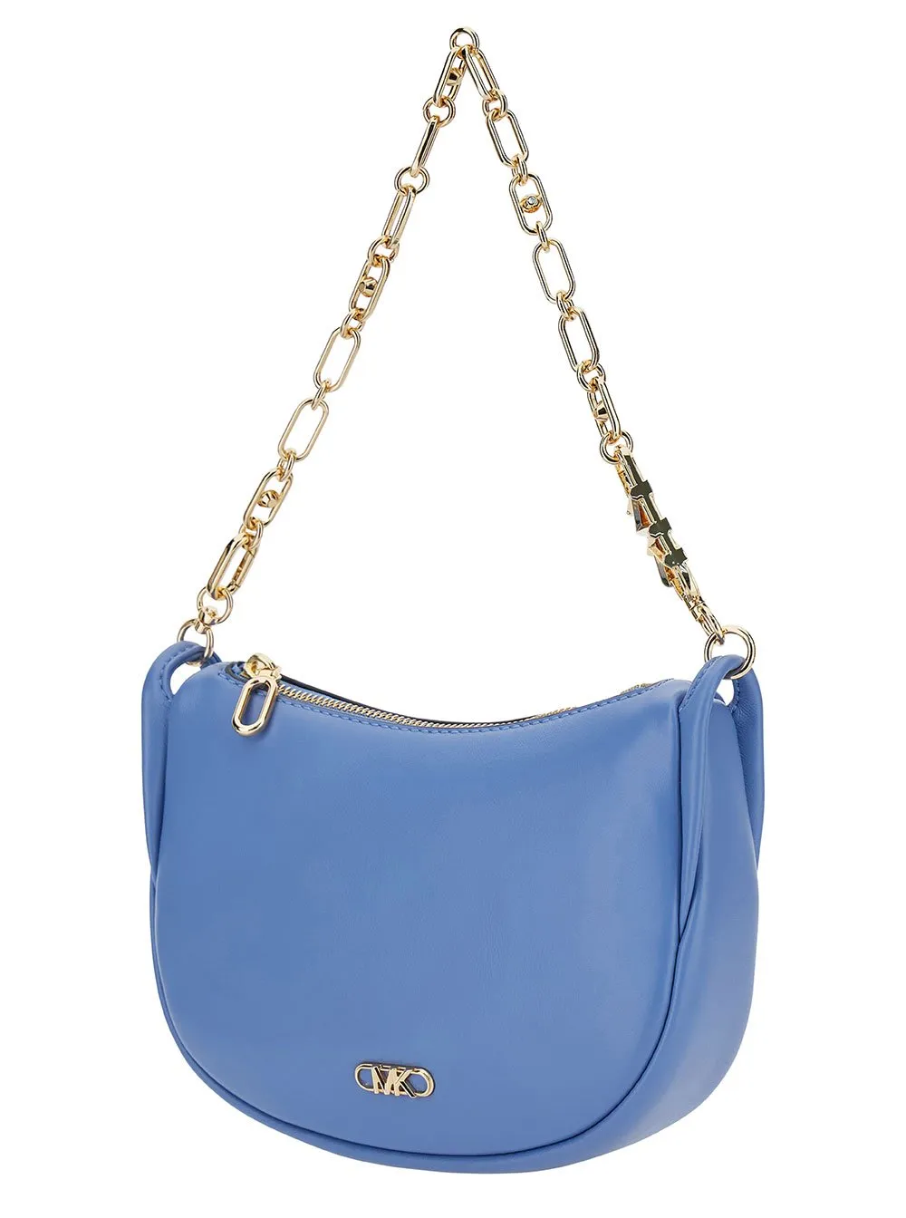 Michael Kors Logo Plaque Chained Small Shoulder Bag