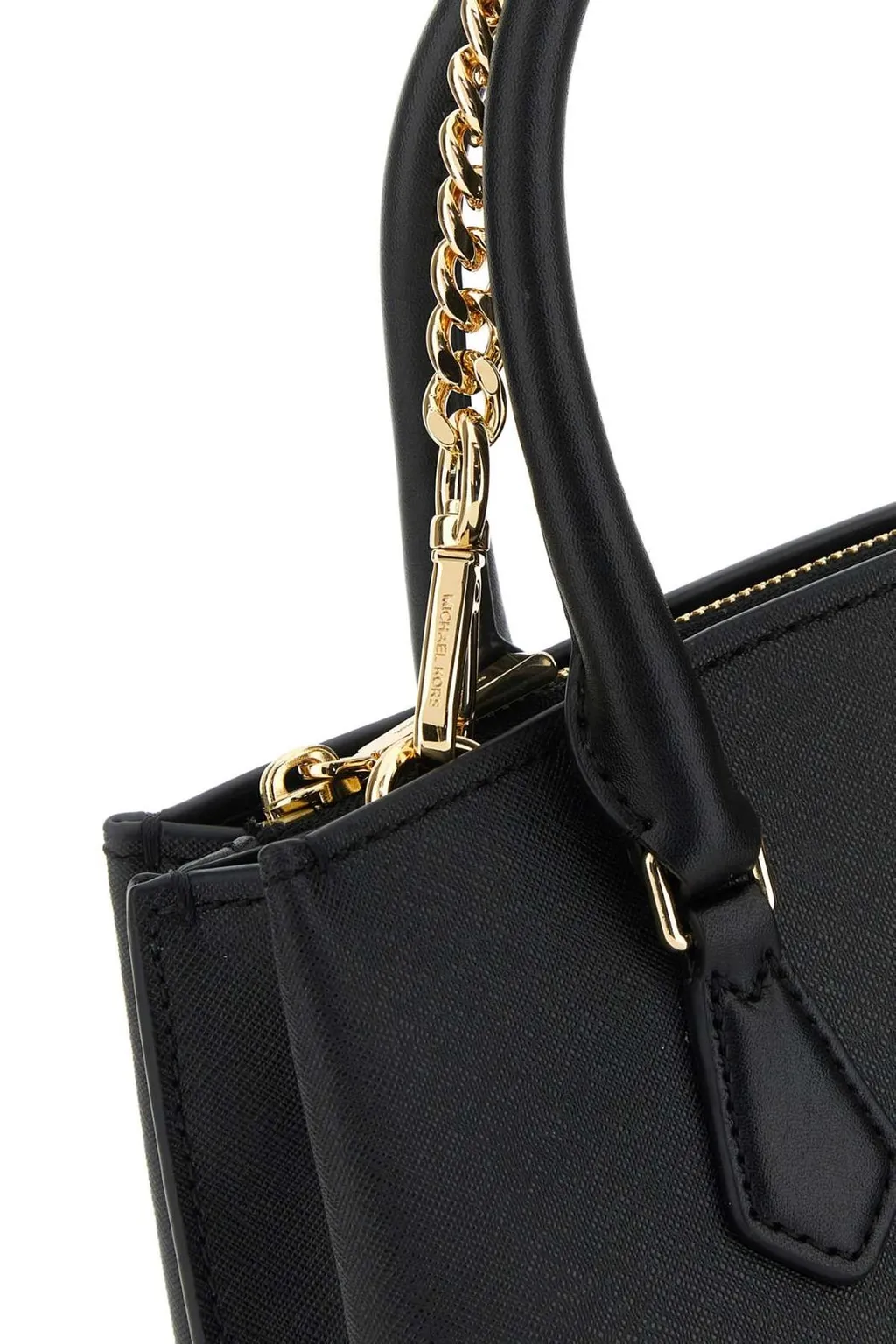 Michael Kors Ruby Padlock Detailed Small Tote Bag