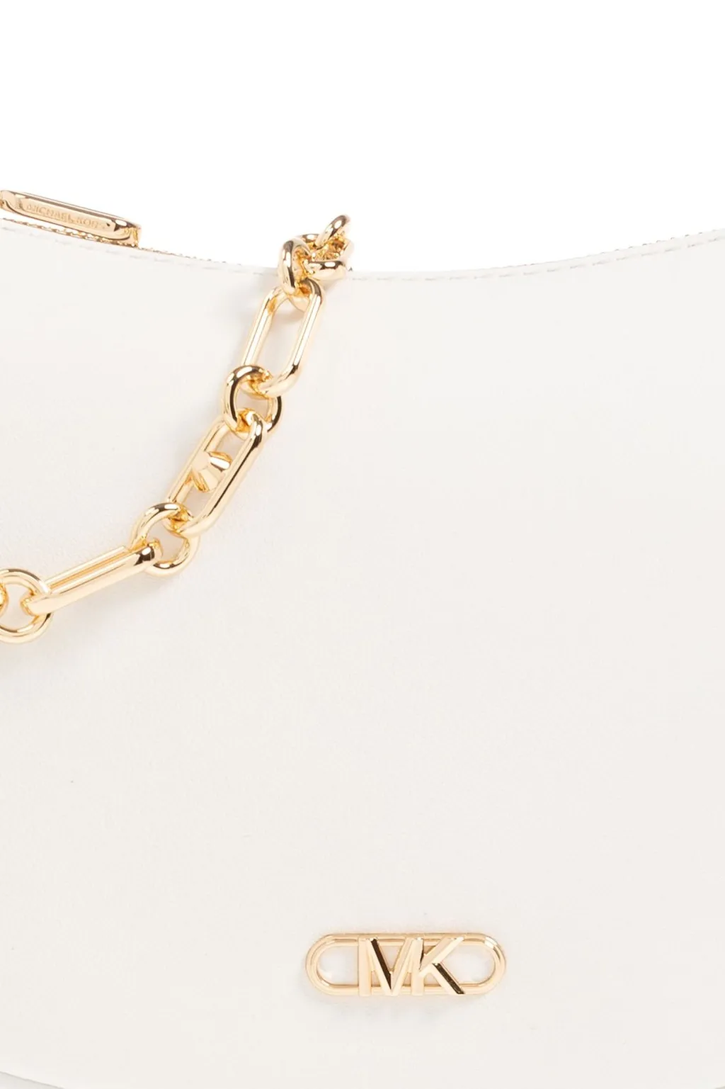 Michael Kors Logo Plaque Chained Small Shoulder Bag