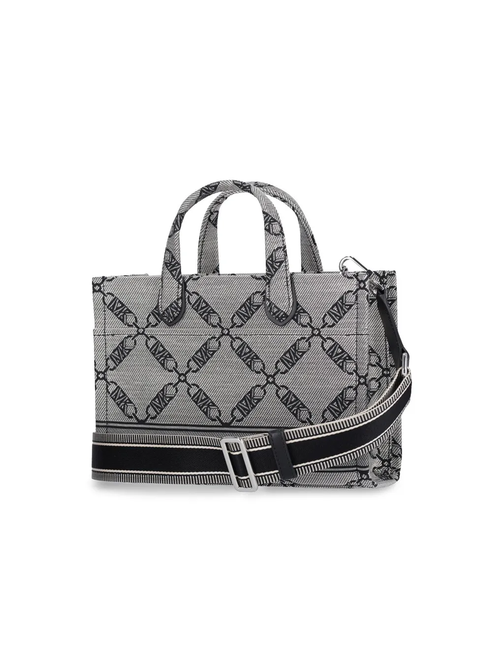Michael Kors Gigi Small Empire Logo Jacquard Messenger Bag
