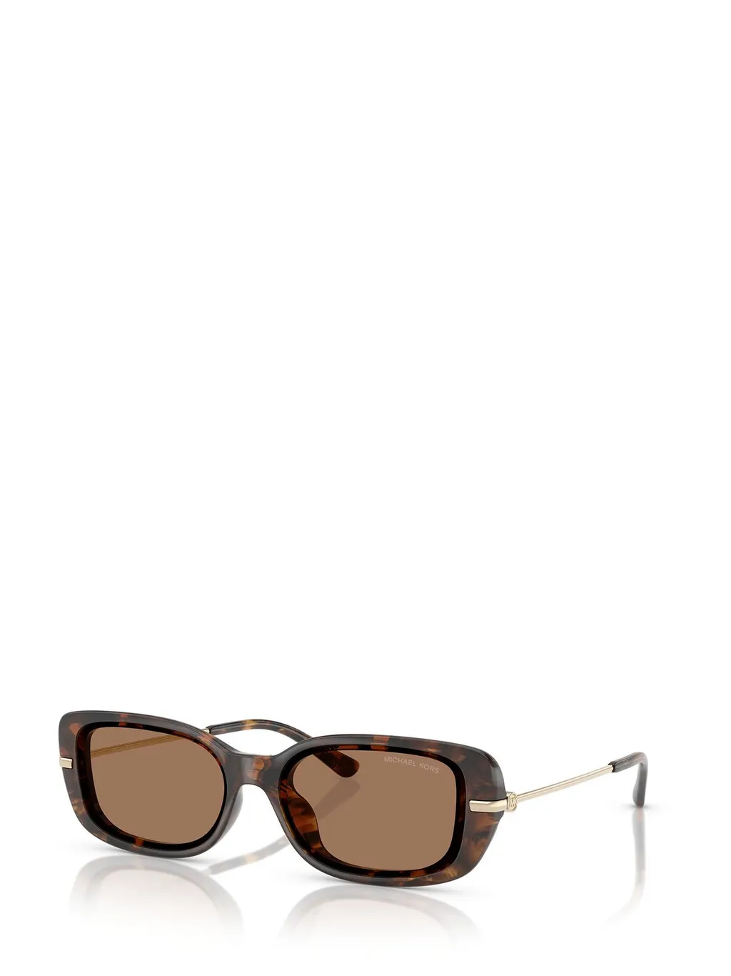 Michael Kors Eyewear Capella Rectangle Frame Sunglasses