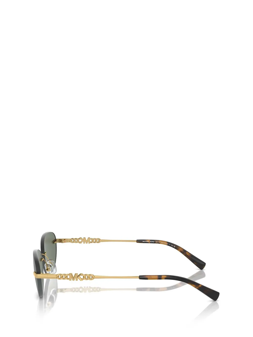 Michael Kors Eyewear Manchester Oval Frame Sunglasses