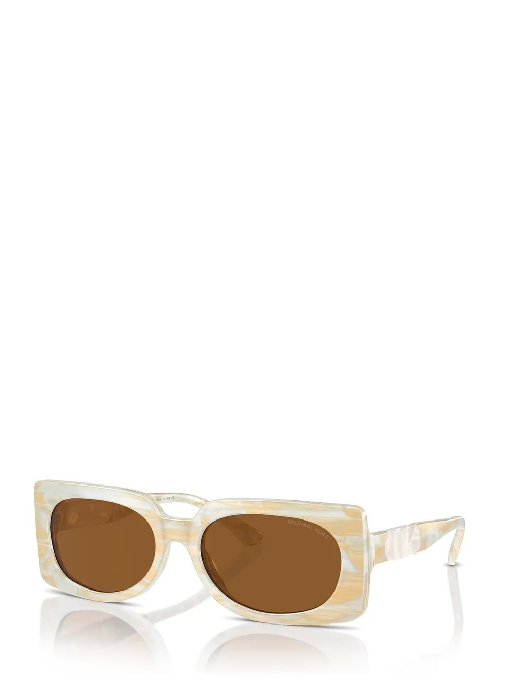 Michael Kors Eyewear Bordeaux Rectangular Frame Sunglasses