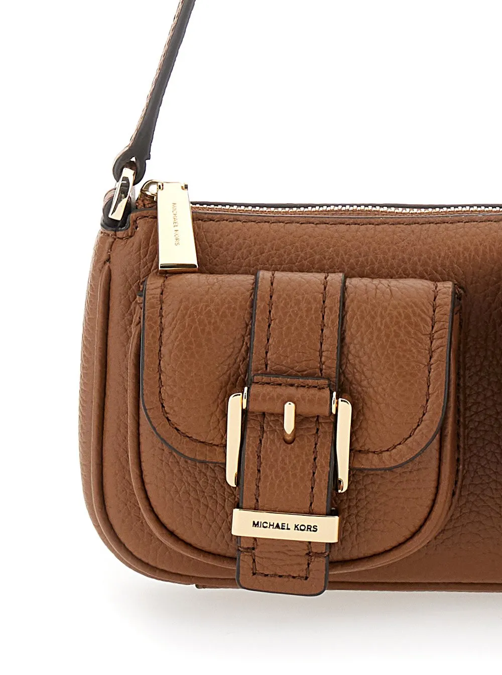 Michael Michael Kors Zoe Buckle Detailed Shoulder Bag
