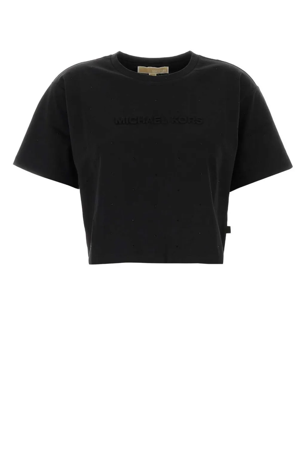 Michael Michael Kors Logo Studded Jersey T-Shirt