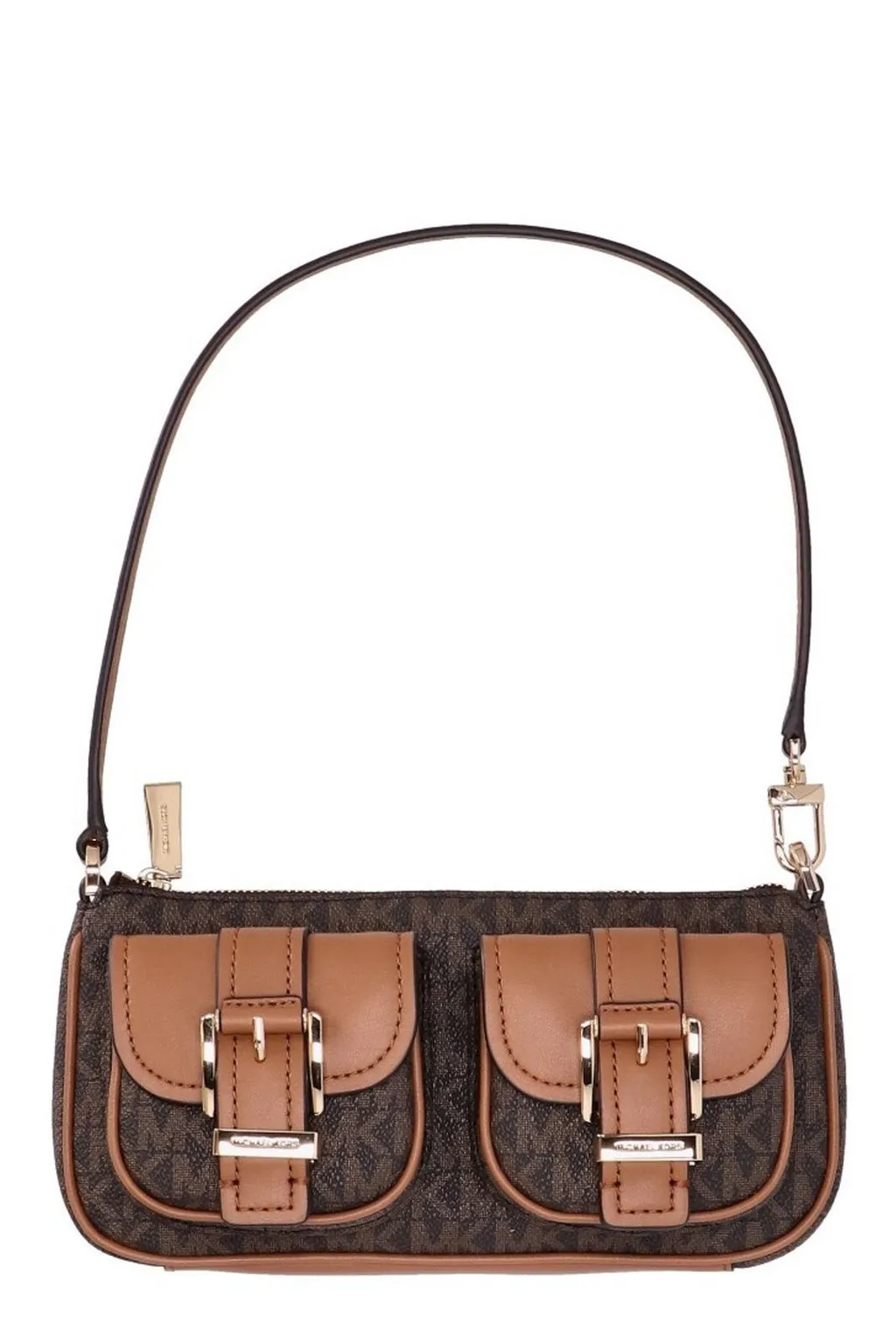 Michael Michael Kors Zoe Small Signature Logo Pochette Bag