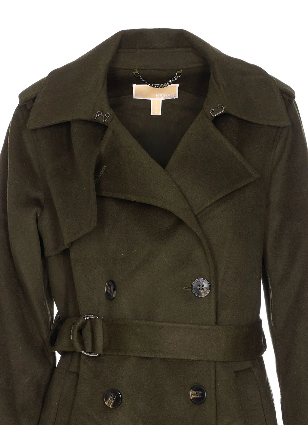 Michael Michael Kors Double-Breasted Belted Coat