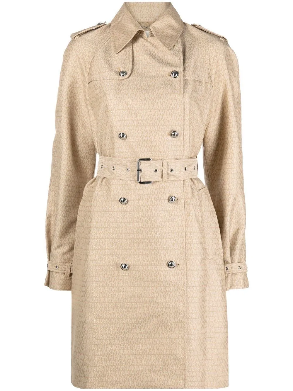 Michael Michael Kors Double-Breasted Belted Coat