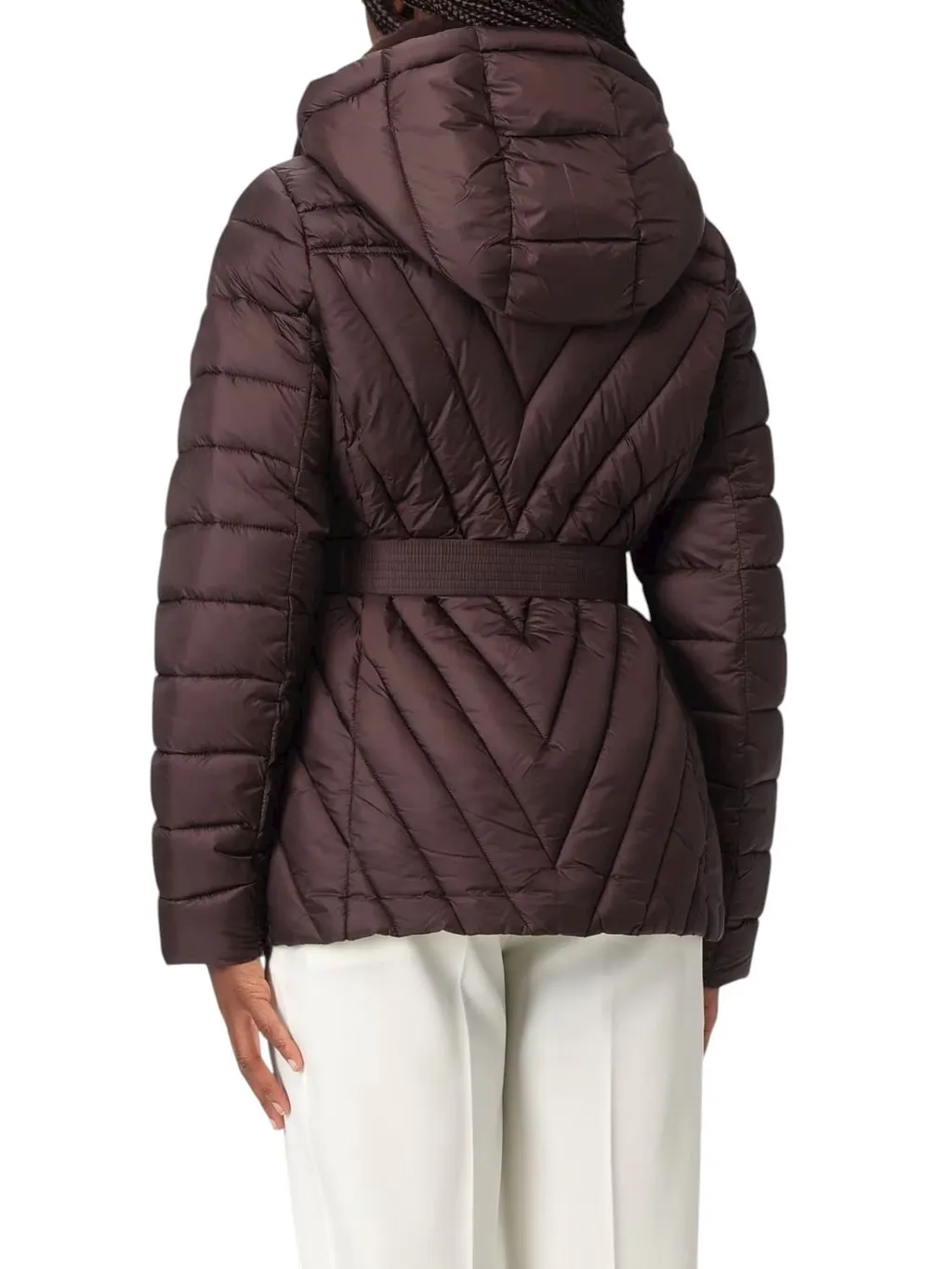 Michael Michael Kors Faux Fur Trim Packable Puffer Jacket