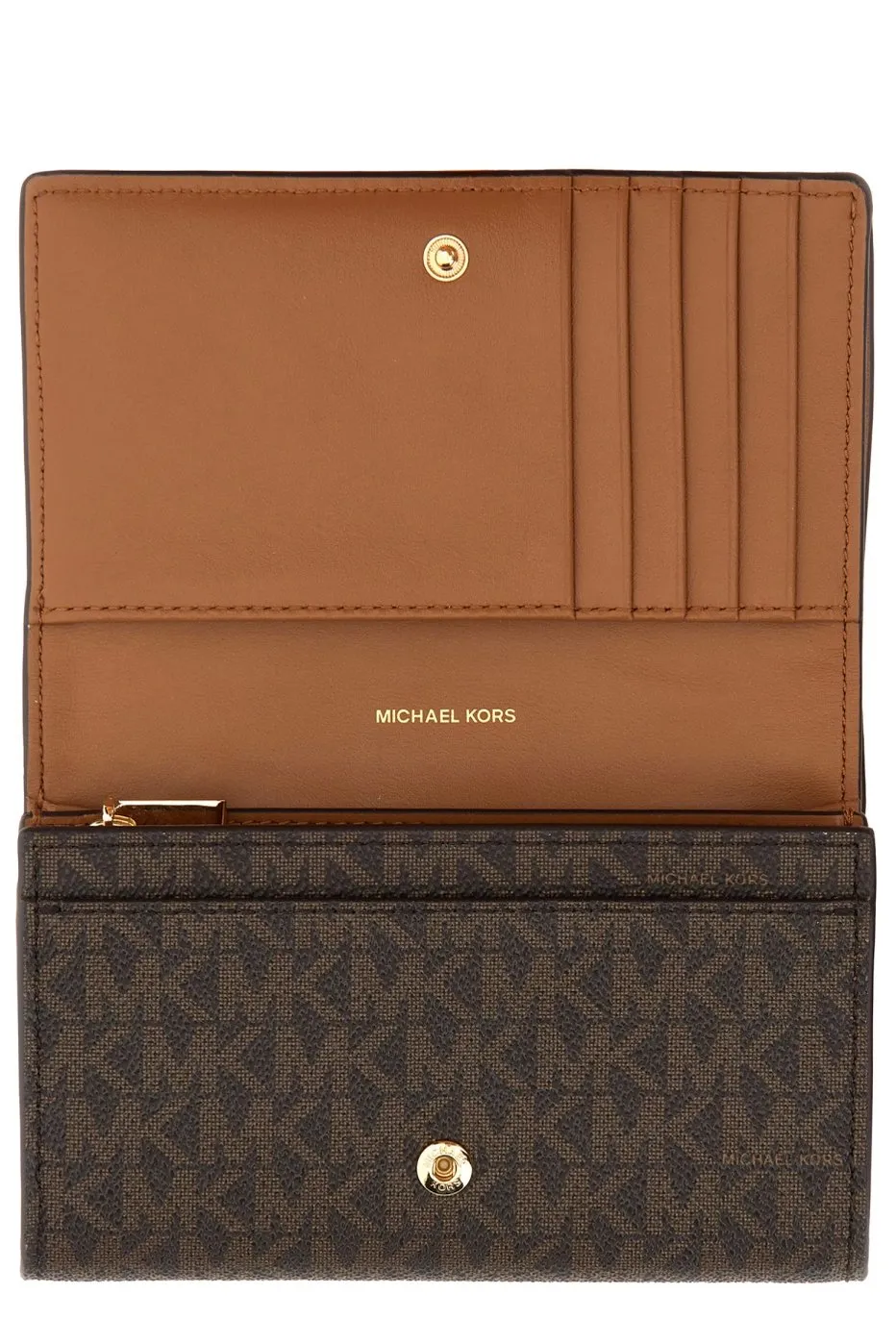 Michael Michael Kors Logo Lettering Long Wallet
