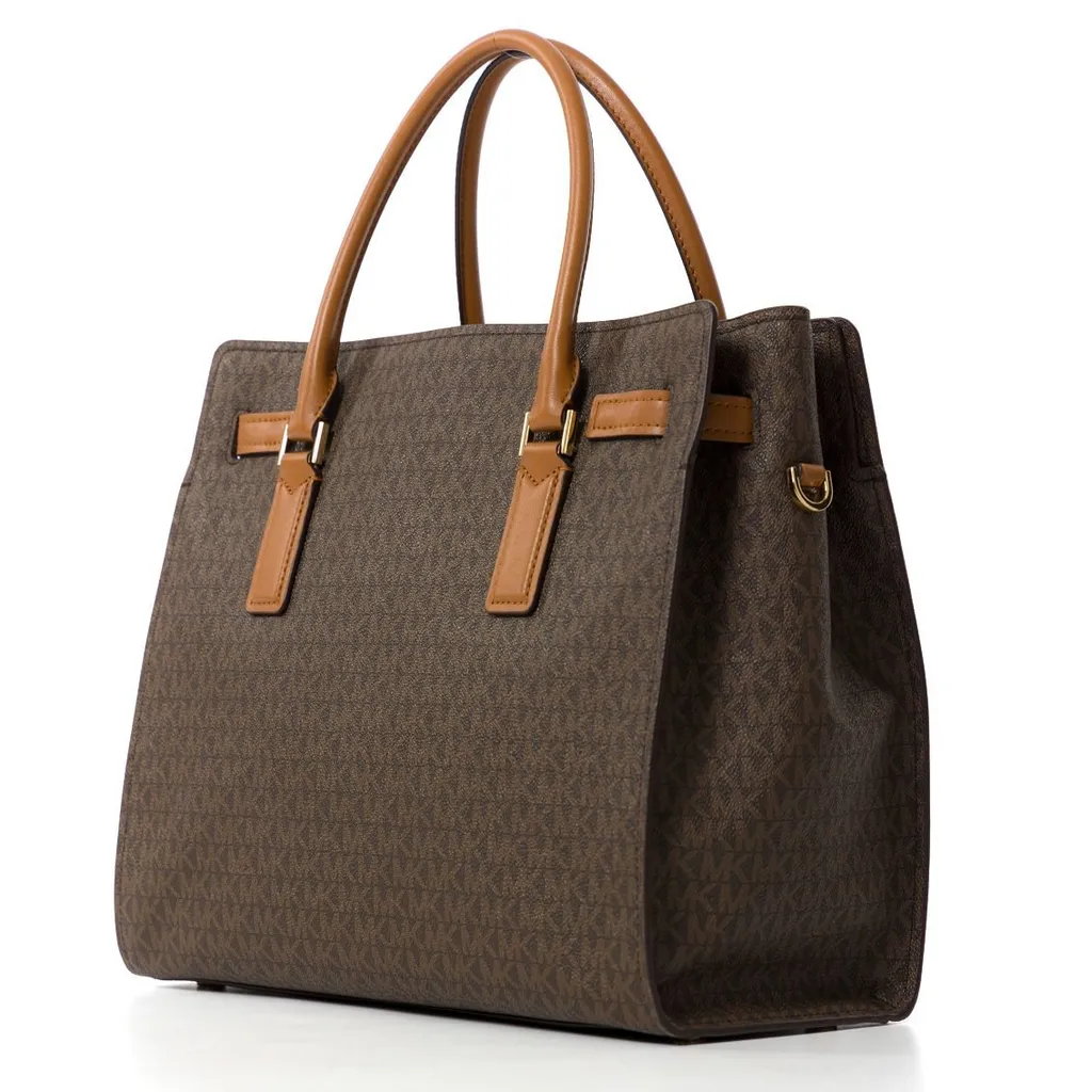 Michael Michael Kors Hamilton Moderne Large Leather Satchel Bag