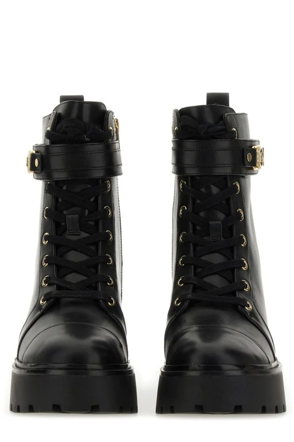 Michael Michael Kors Logo Plaque Zipped Boots