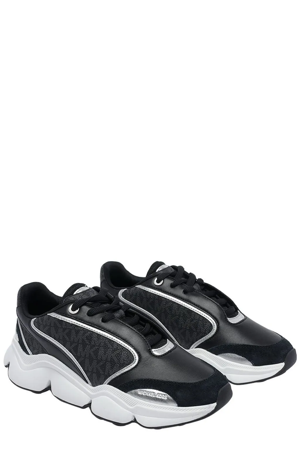 Michael Michael Kors Logo Printed Lace-Up Sneakers