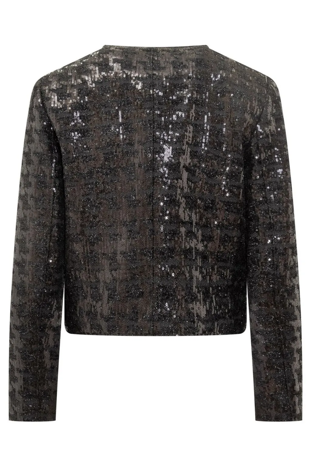 Michael Michael Kors Sequined Tweed Cropped Jacket