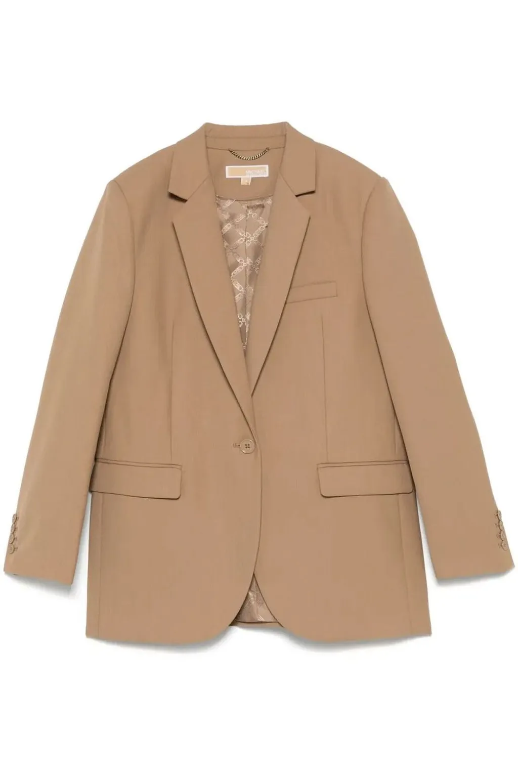 Michael Michael Kors Single-Breasted Long-Sleeved Blazer