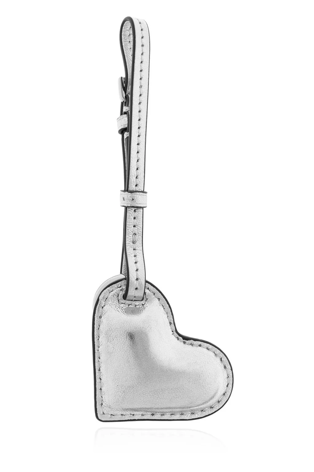 Michael Michael Kors Metallic Puffy Heart Bag Charm