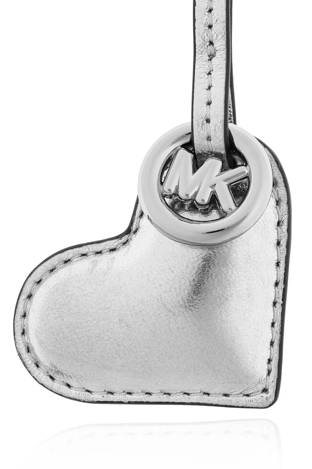 Michael Michael Kors Metallic Puffy Heart Bag Charm