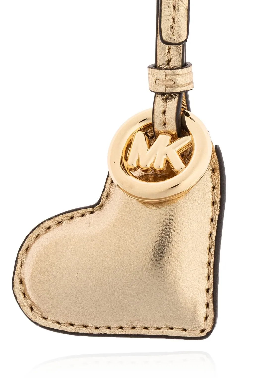 Michael Michael Kors Metallic Puffy Heart Bag Charm