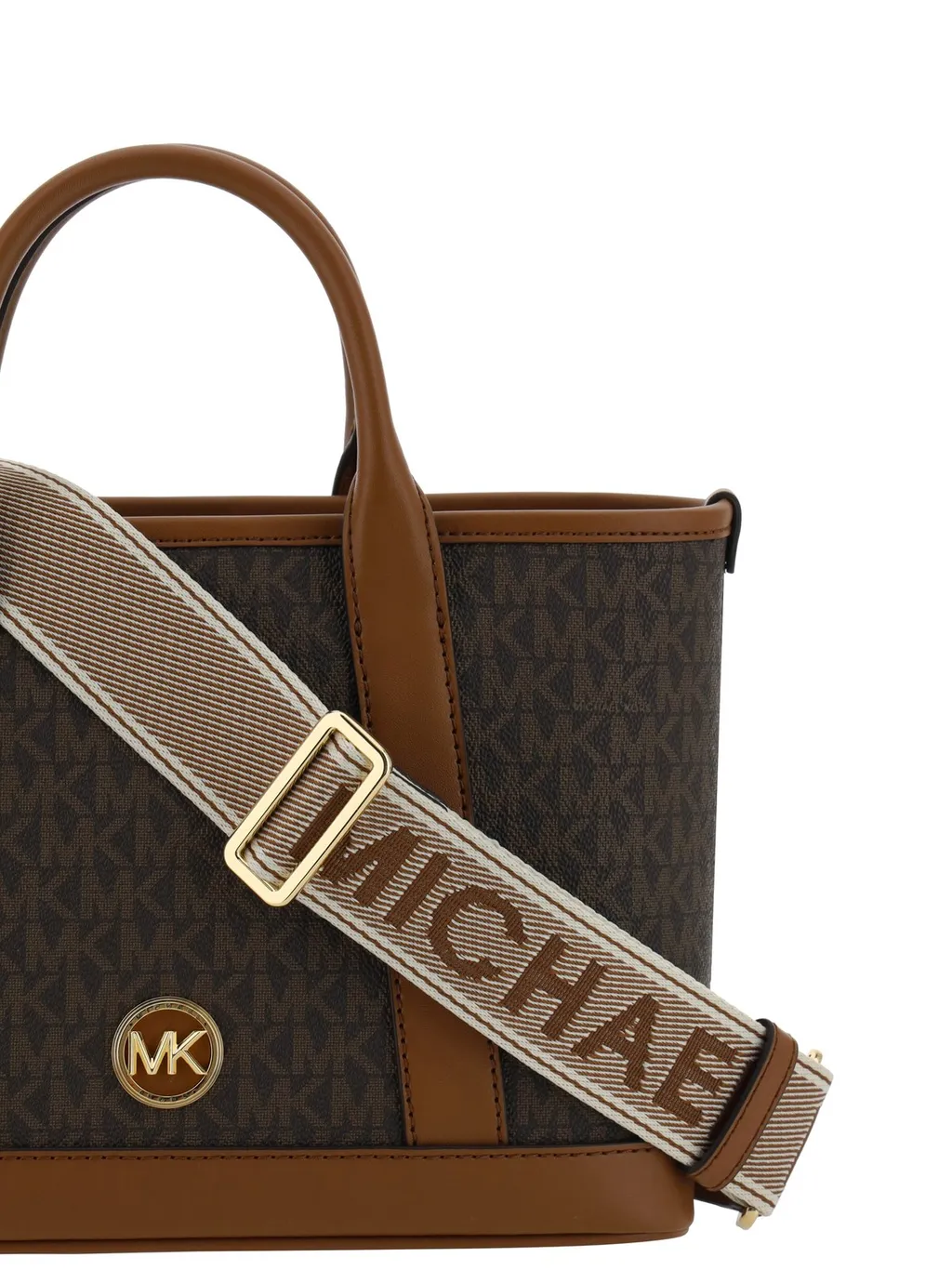 Michael Michael Kors Logo Monogram Tote Bag