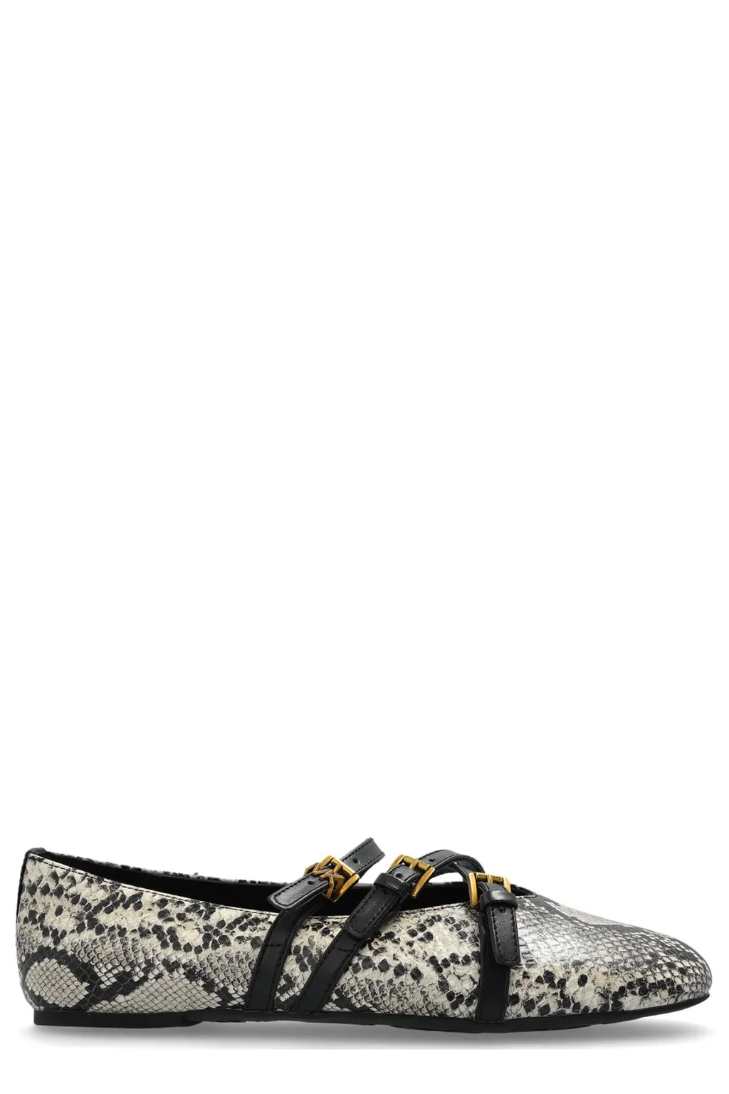 Michael Michael Kors Indy Embossed Ballet Flats