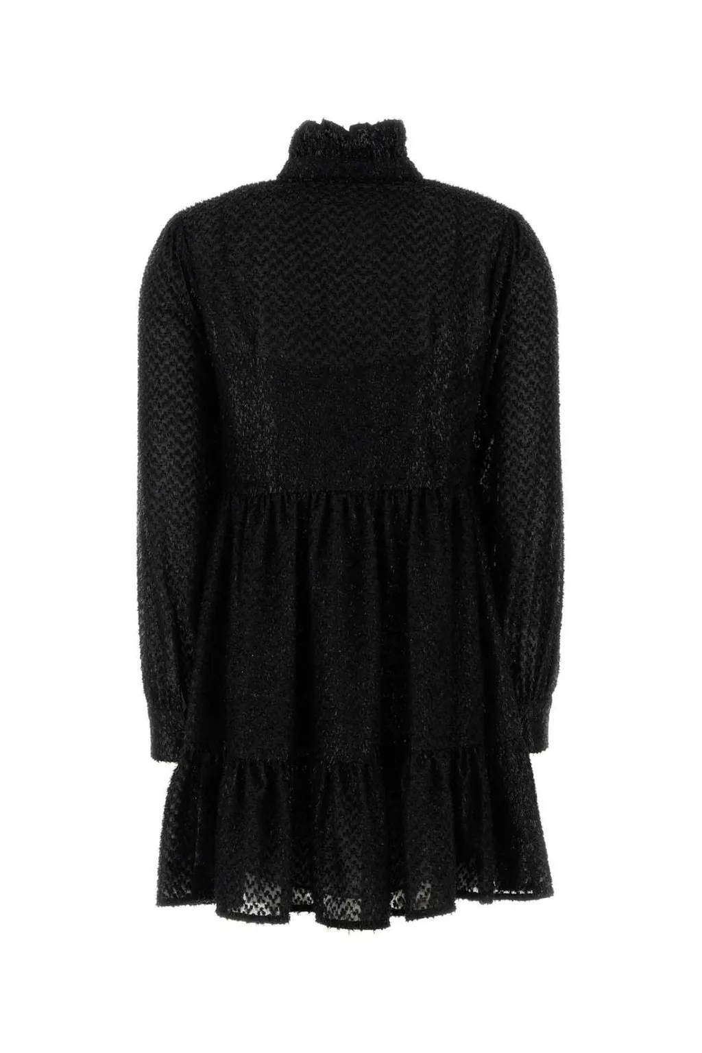 Michael Michael Kors Jacquard Tie-Neck Dress