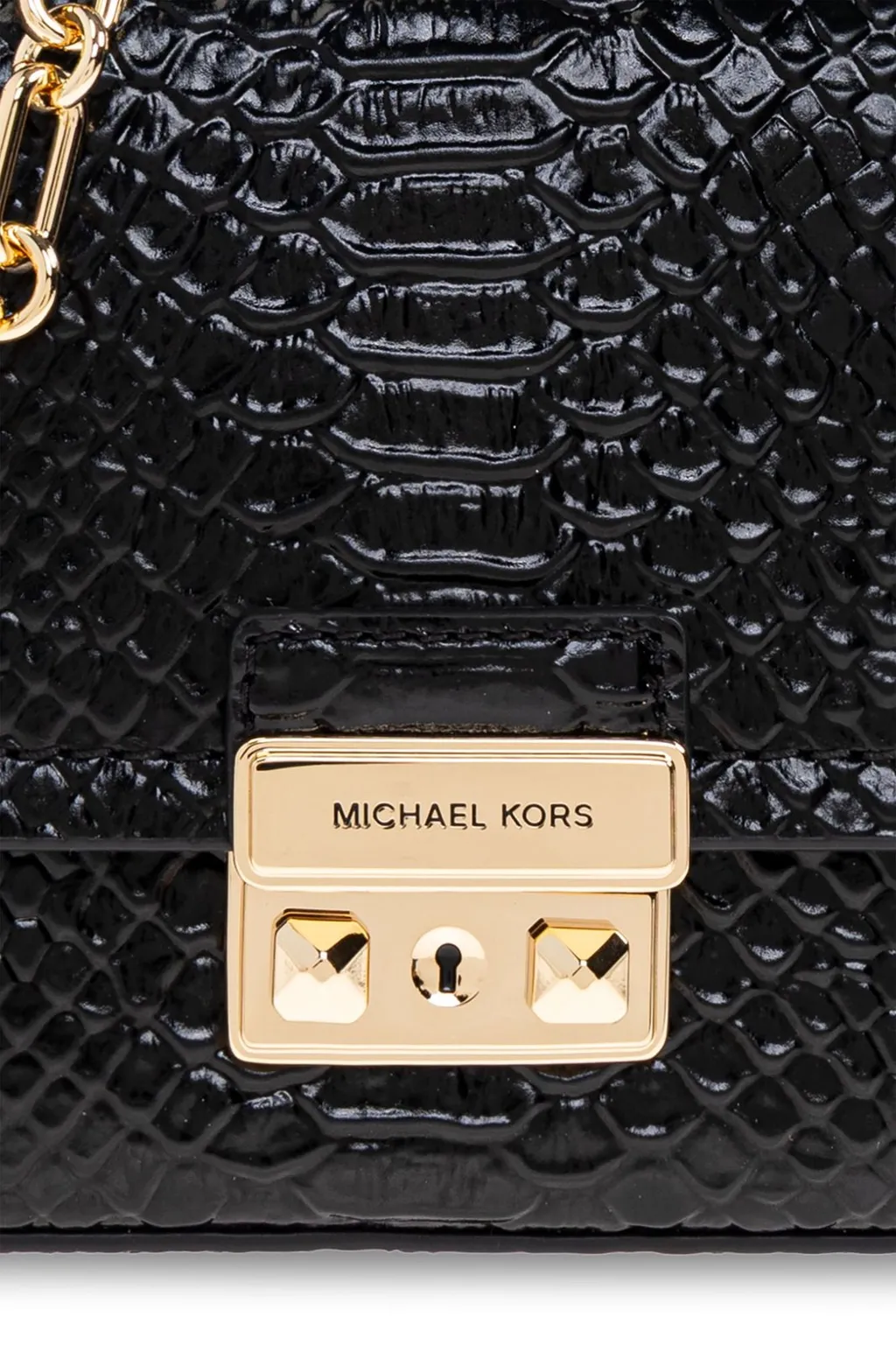 Michael Michael Kors Tribeca Large Embossed Shoulder Bag