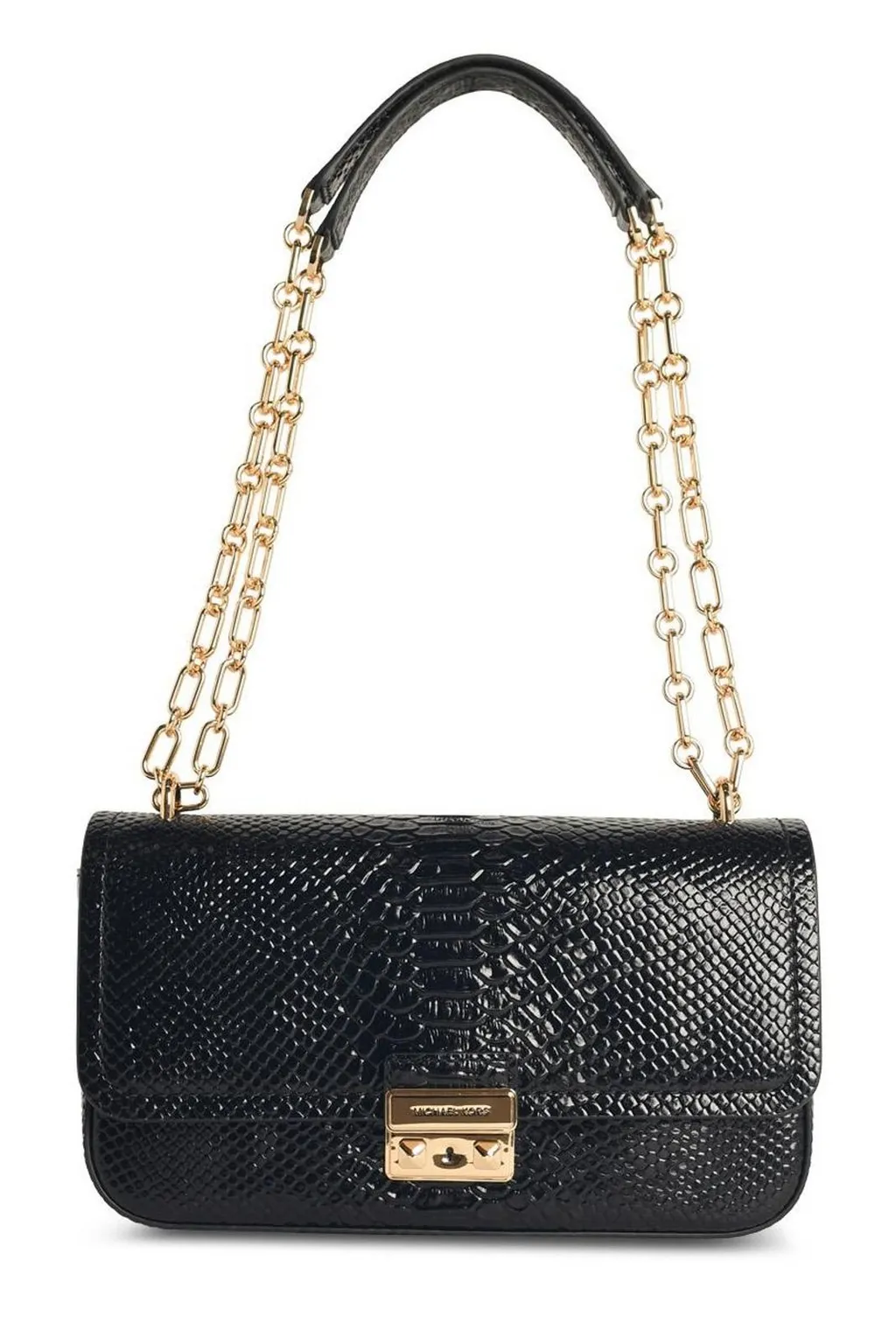 Michael Michael Kors Tribeca Large Embossed Shoulder Bag