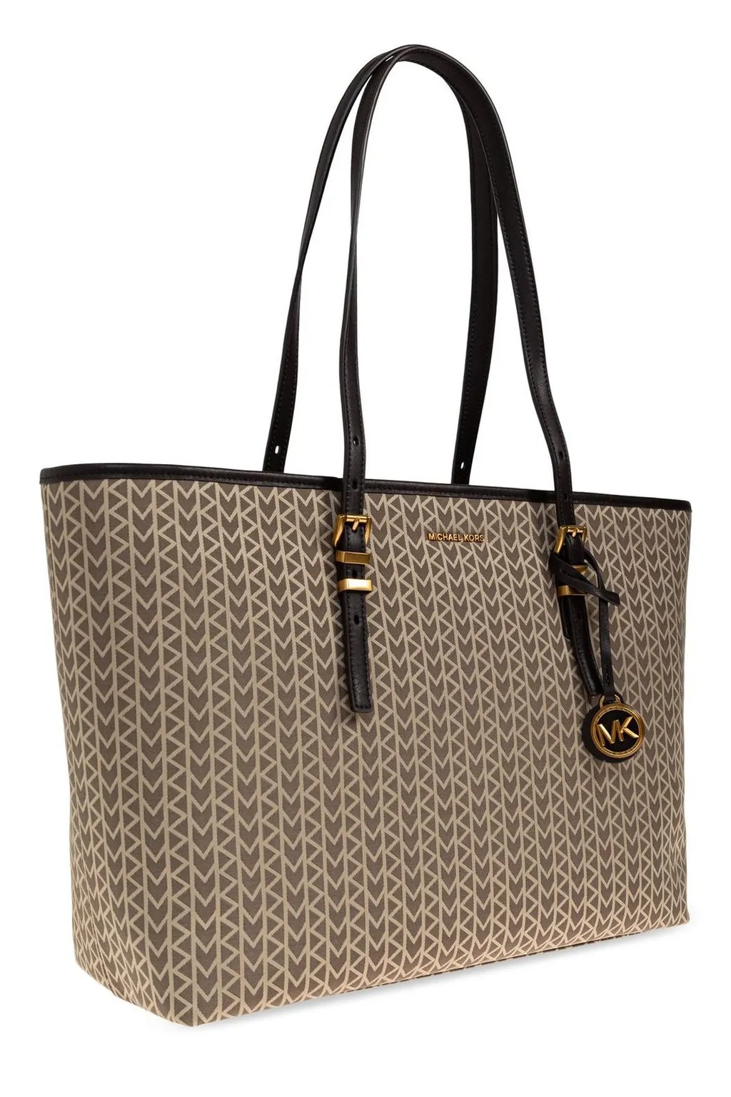 Michael Michael Kors Quinn Large Logo Jacquard Tote Bag