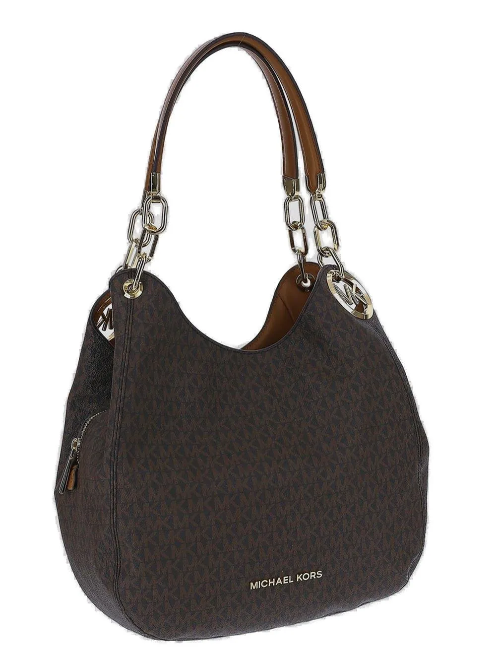 Michael Michael Kors Lillie Monogram Large Shoulder Bag