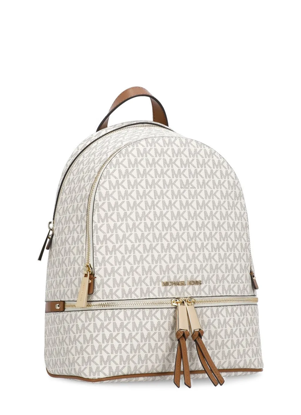Michael Michael Kors Rhea Logo Monogram Medium Backpack