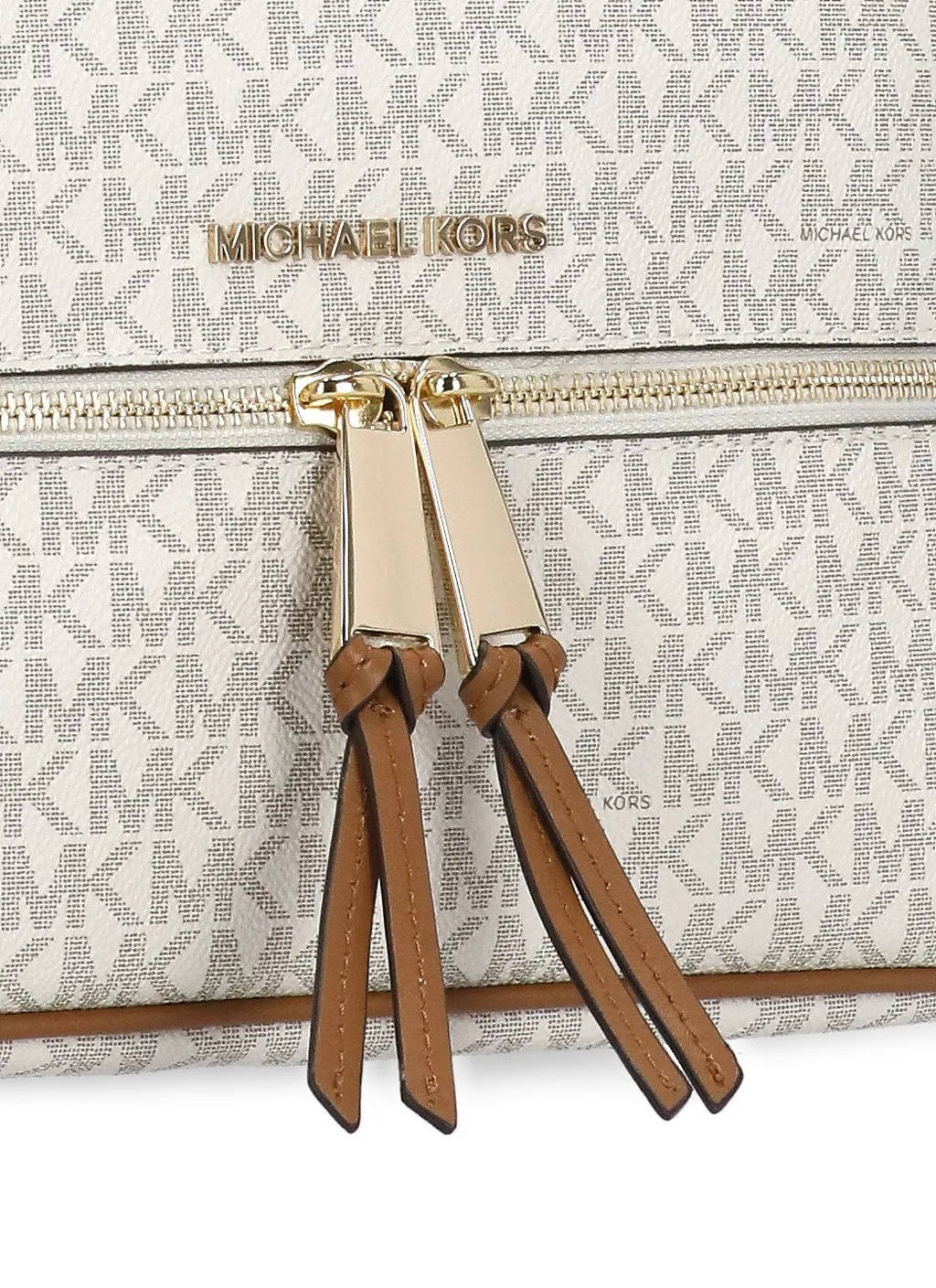 Michael Michael Kors Rhea Logo Monogram Medium Backpack