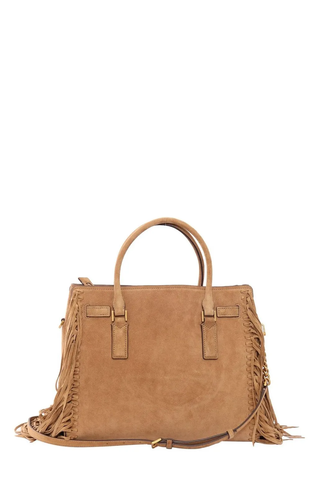 Michael Michael Kors Hamilton Moderne Large Fringed Satchel Bag