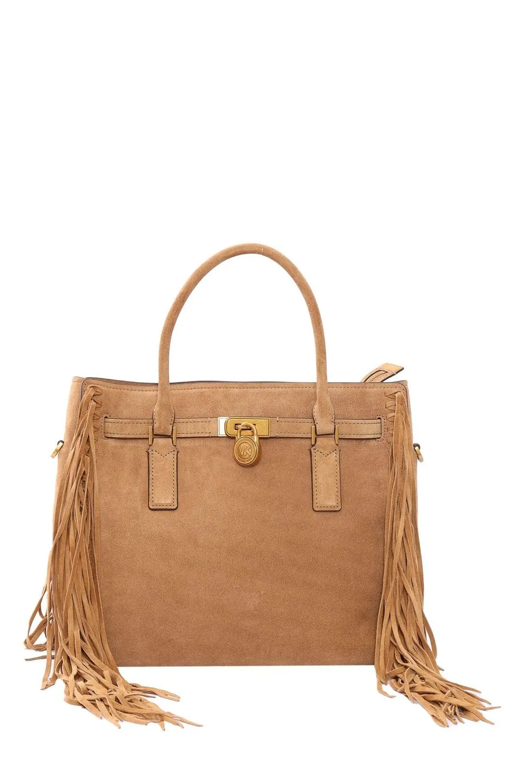 Michael Michael Kors Hamilton Moderne Large Fringed Satchel Bag