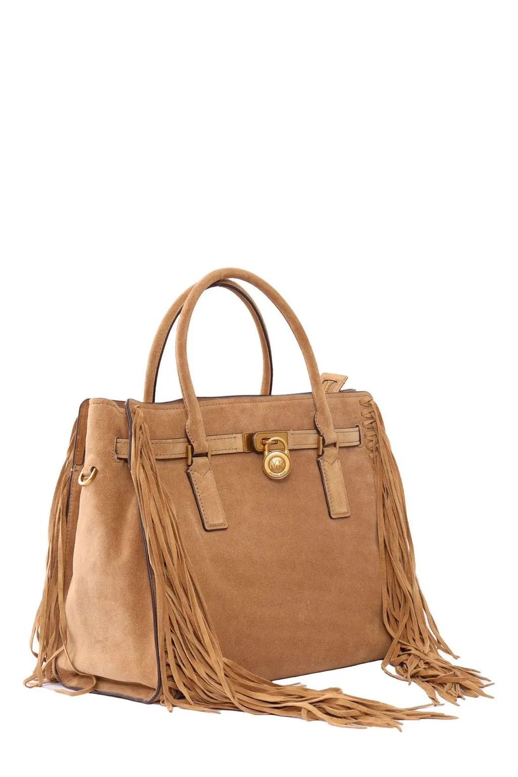 Michael Michael Kors Hamilton Moderne Large Fringed Satchel Bag
