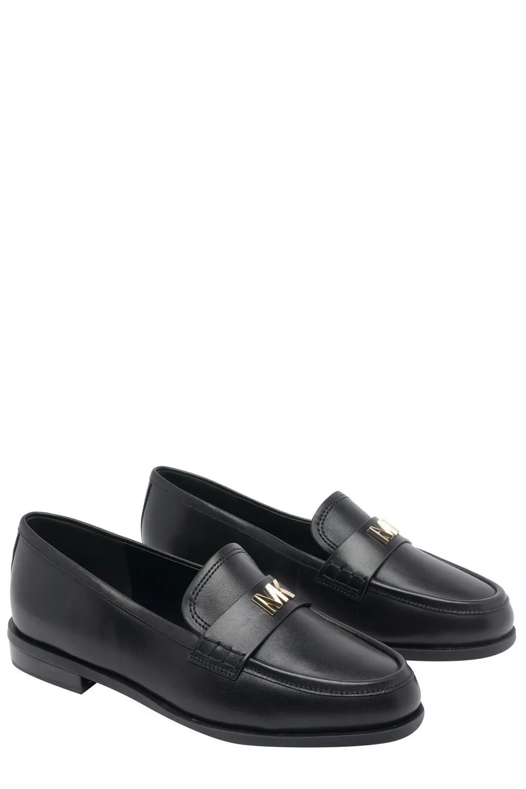 Michael Michael Kors Logo Plaque Slip-On Laofers