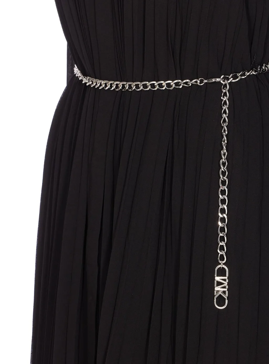 Michael Michael Kors Pleated Georgette Shirt Dress