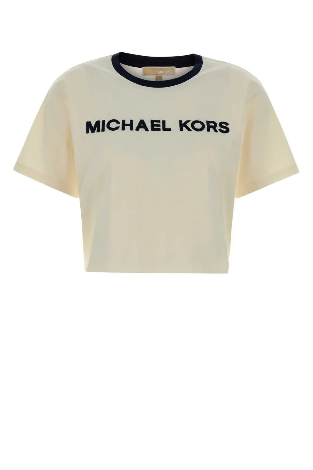Michael Michael Kors Logo-Embroidered Crewneck T-Shirt