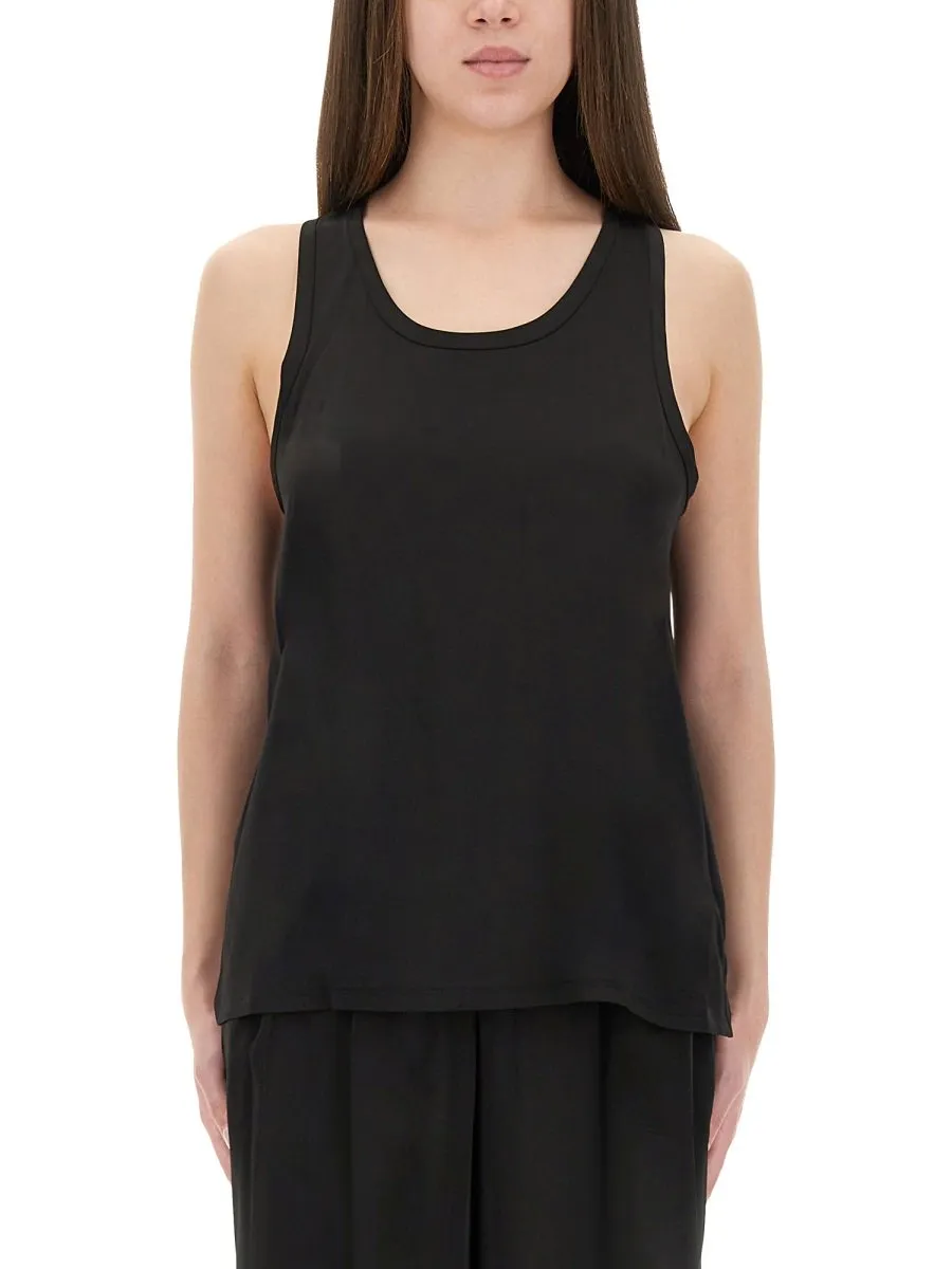 Michael Michael Kors Satin Racerback Tank Top