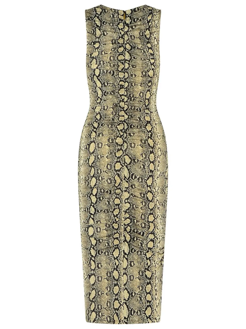 Michael Michael Kors Print Stretch Jersey Racerback Dress
