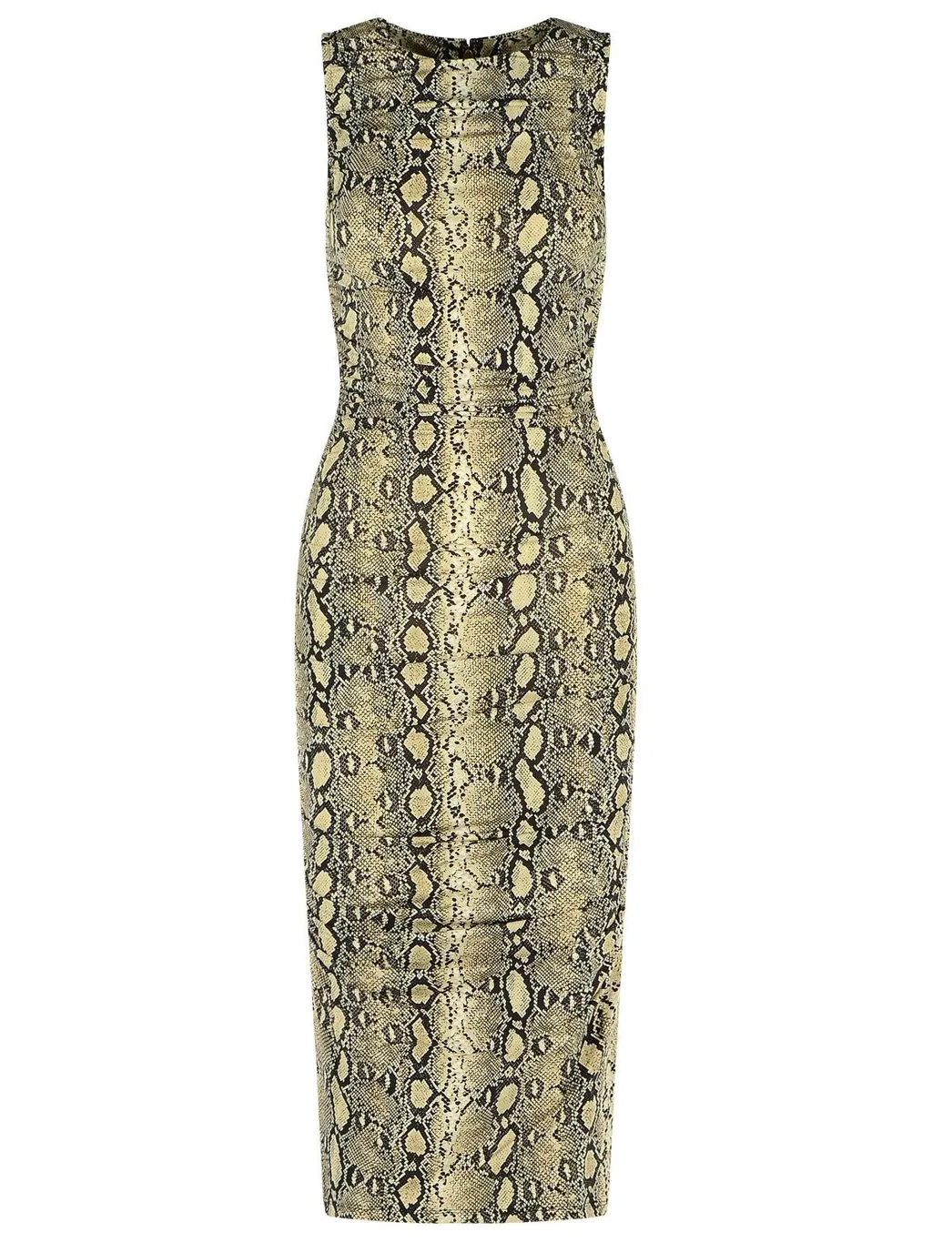 Michael Michael Kors Print Stretch Jersey Racerback Dress