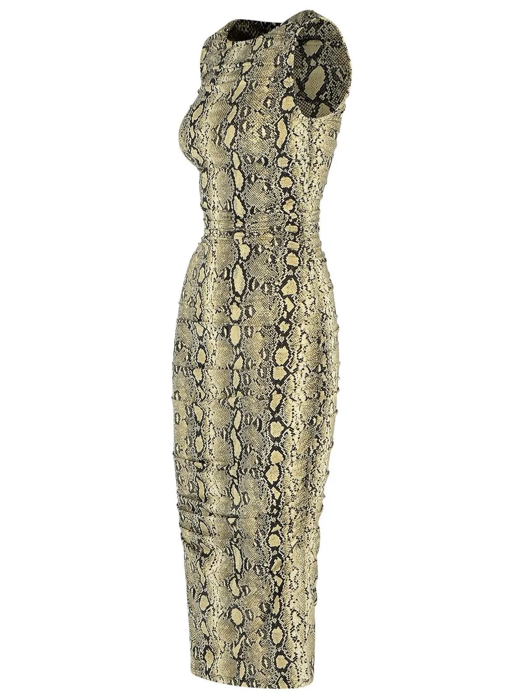 Michael Michael Kors Print Stretch Jersey Racerback Dress