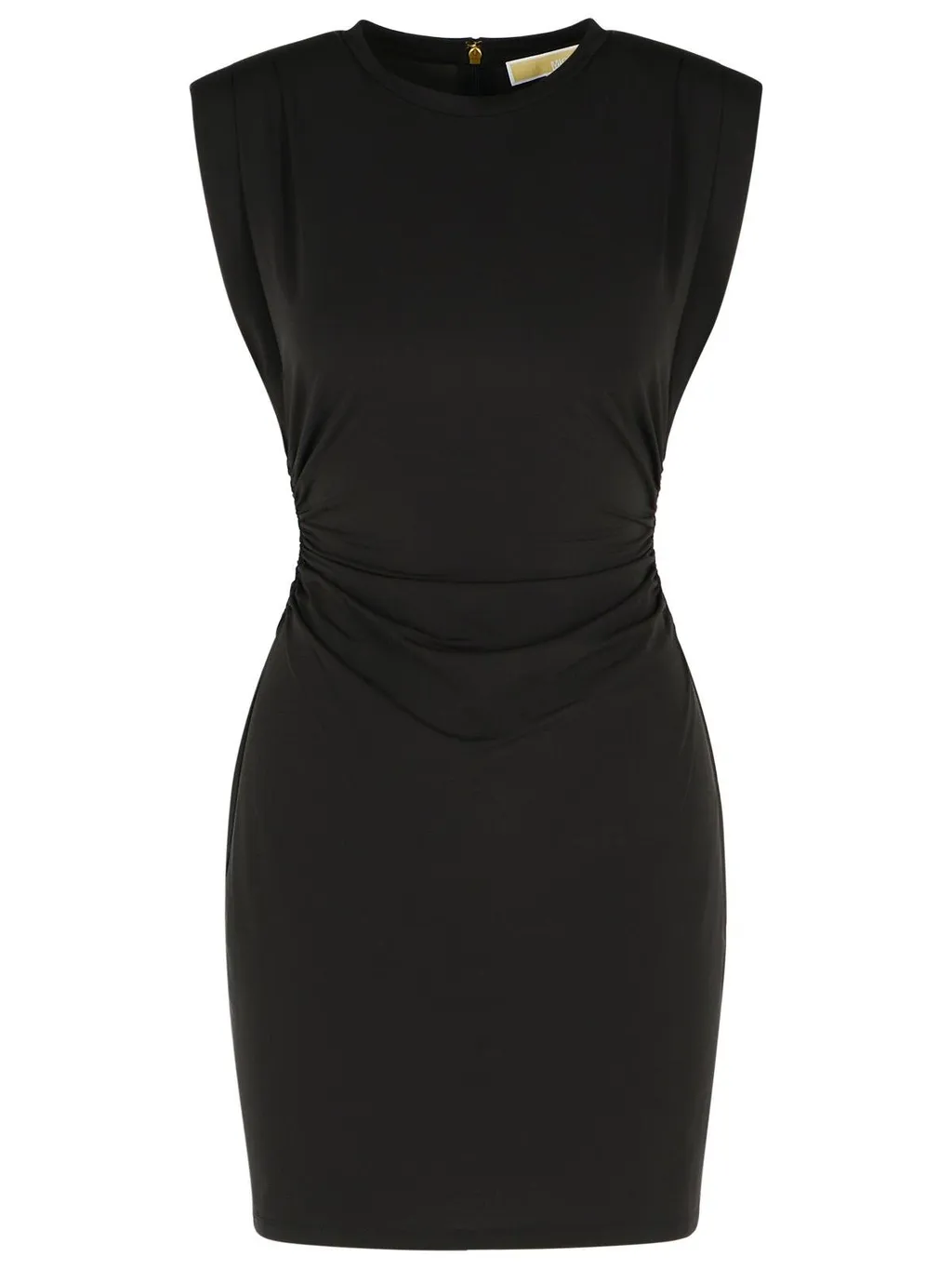 Michael Michael Kors Stretch Off-The-Shoulder Midi Dress