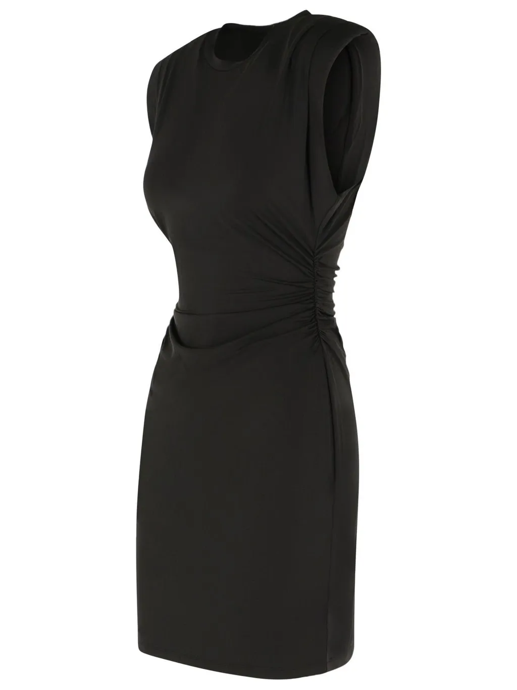 Michael Michael Kors Stretch Off-The-Shoulder Midi Dress