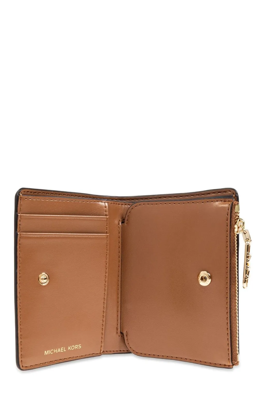 Michael Michael Kors Logo Lettering Bi-Fold Wallet