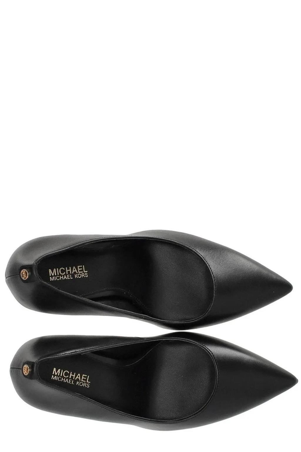 Michael Michael Kors Alina Metallic Pointed-Toe Pumps