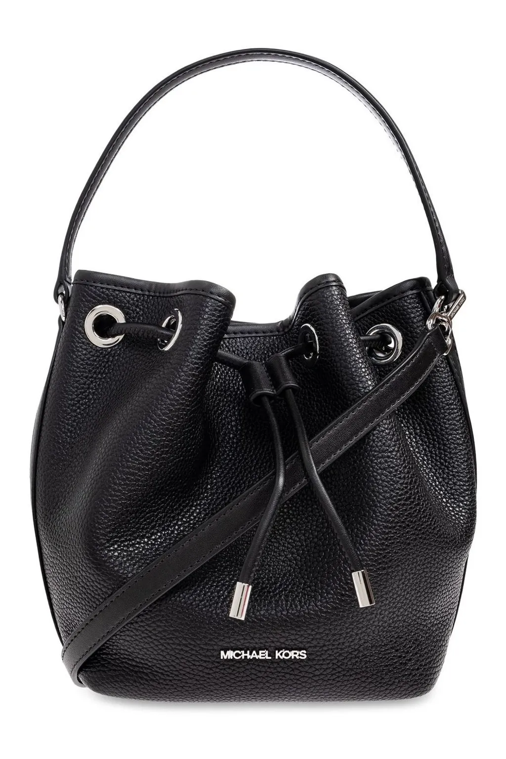 Michael Michael Kors Logo Plaque Drawstring Tote Bag