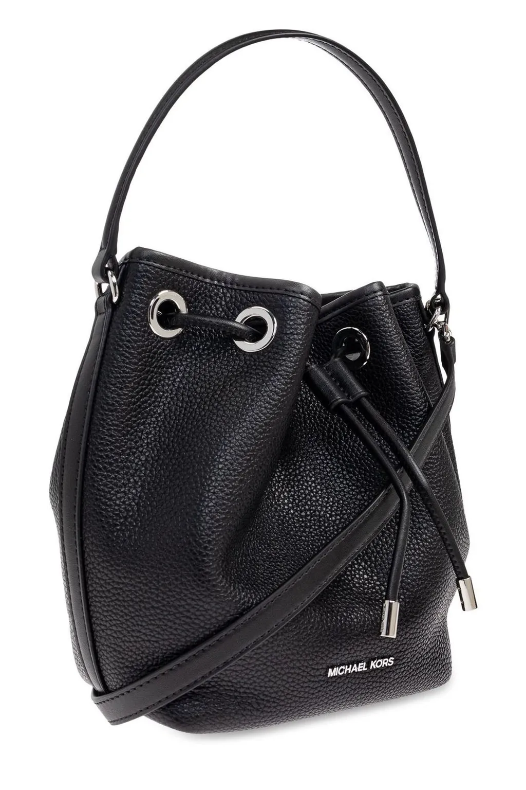 Michael Michael Kors Logo Plaque Drawstring Tote Bag