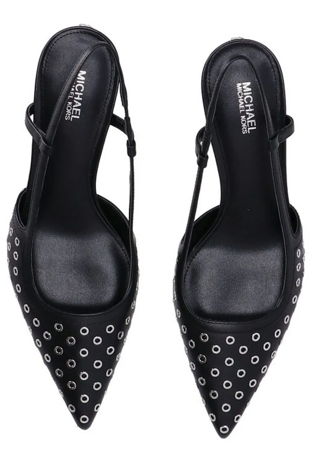 Michael Michael Kors Alora Grommeted Slingback Pumps