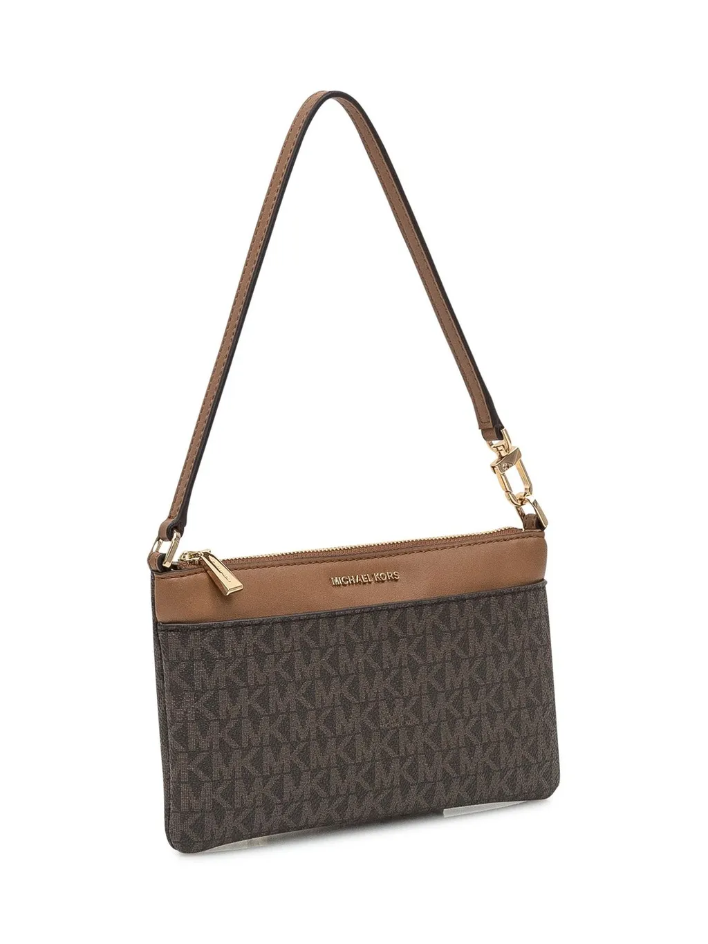 Michael Michael Kors Logo-Lettering Zipped Shoulder Bag